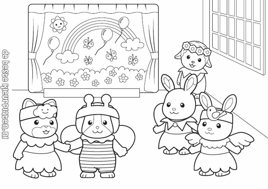 Search Results » Calico Critters Coloring Pages