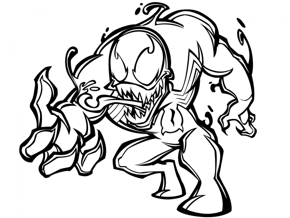 Carnage Coloring Pages - Coloring Home