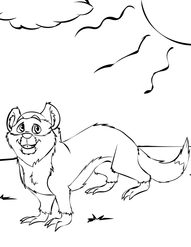 Sun Protection Coloring Pages