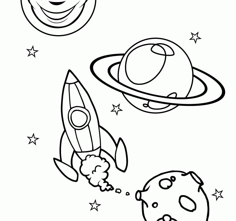 Space lps Colouring Pages