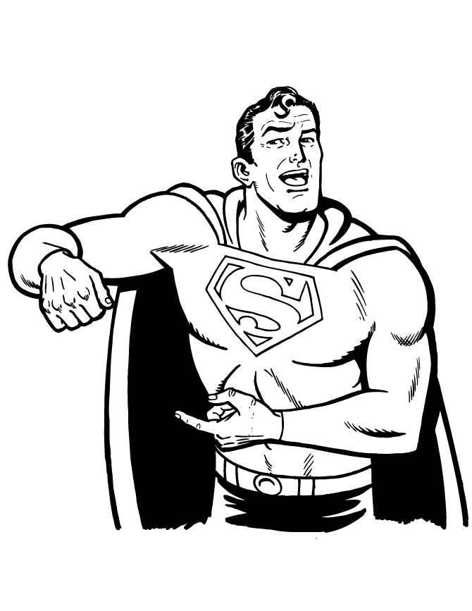 Superman Logo Coloring Pages - Coloring Home