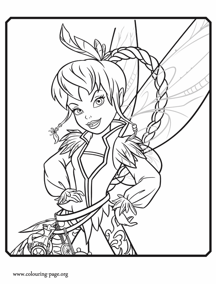 sabrina pirate fairy coloring pages - photo #11