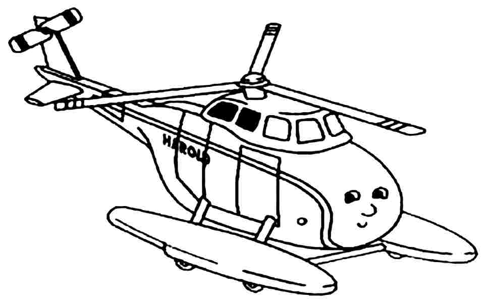 Helicopter Coloring Pages Coloring Home