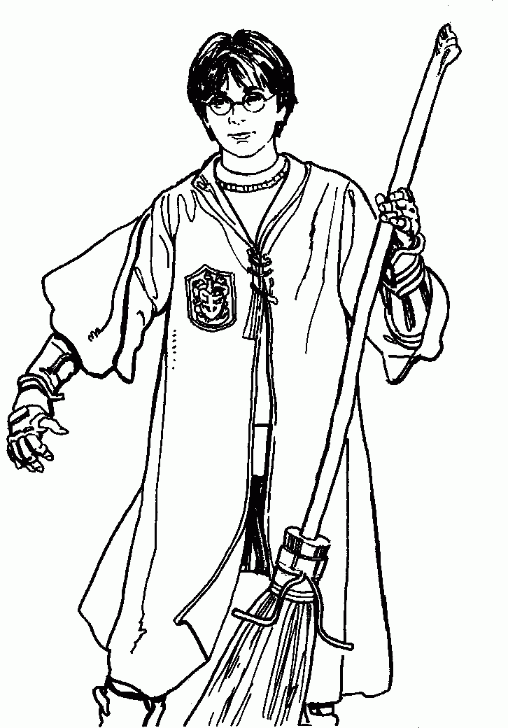 Coloring Pages Harry Potter - Coloring Home