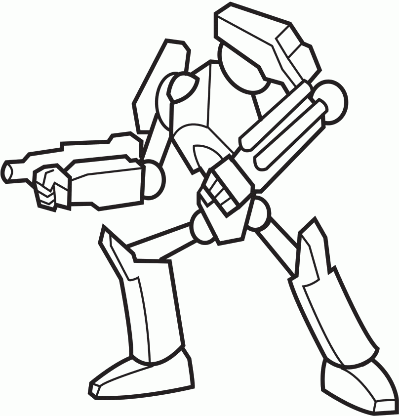 Robot Coloring Sheets - Coloring Home