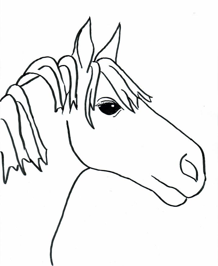 cowboy horse coloring pages kids | Coloring Pages For Kids