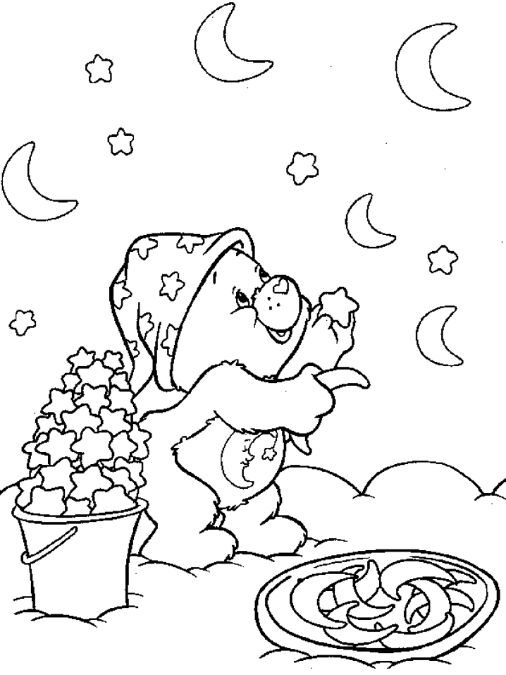 Bedtime Coloring Pages Coloring Home