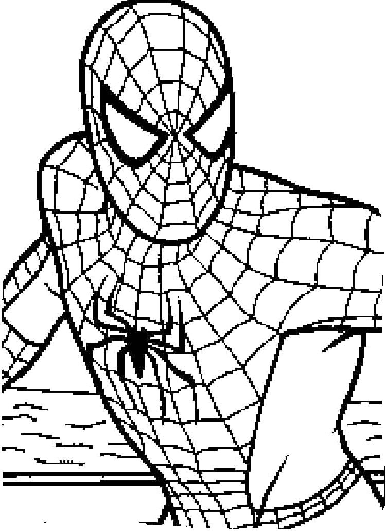 Spider Man Coloring Pages - Coloring Home