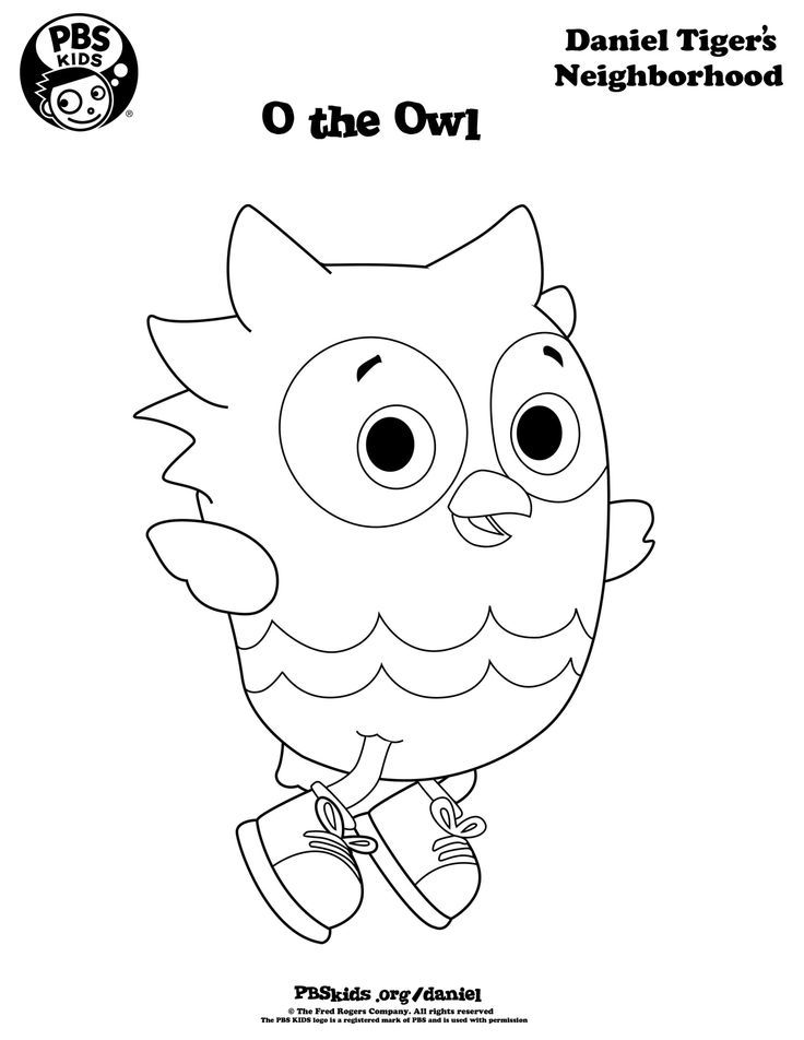 Daniel Tiger Coloring Pages Coloring Home