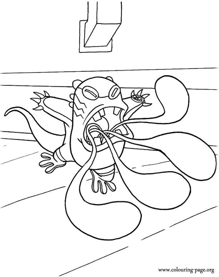 ultimate spider monkey coloring pages - photo #50