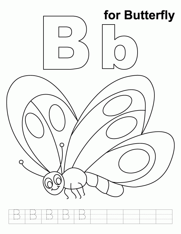 Letter B Ball Colouring Pages (page 2) - Coloring Home