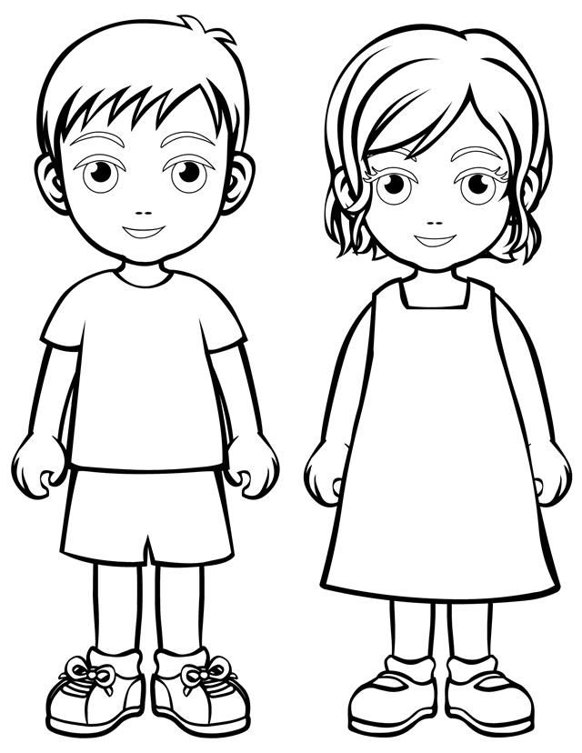 Coloring Pages People - Coloring Home