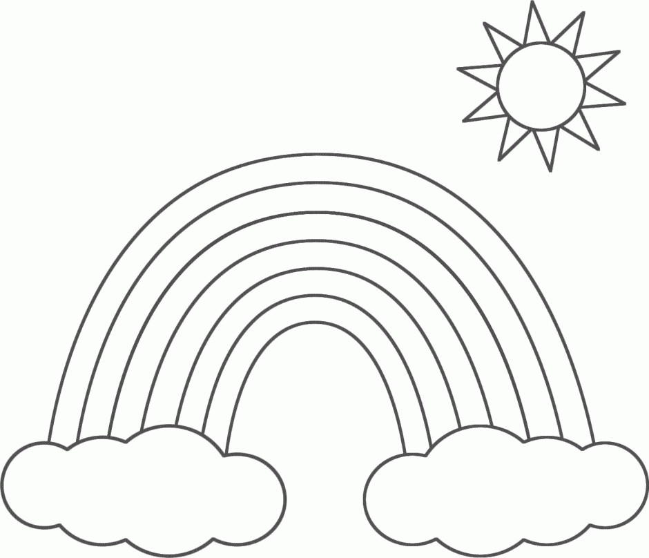 Coloring Pages Of Clouds - Coloring Home