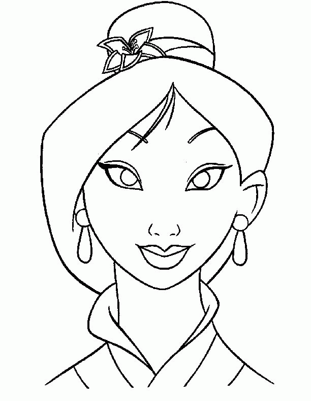 Disney Mulan Coloring Pages - Coloring Home