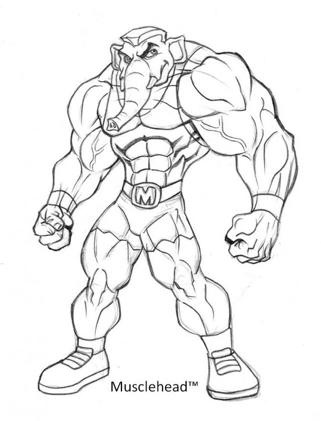 37+ lovely pictures Arm Muscle Coloring Pages : Coloring Pages Of The