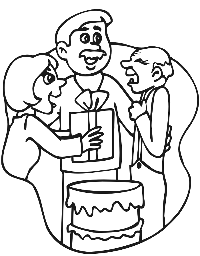 grandpa birthday Colouring Pages (page 2)