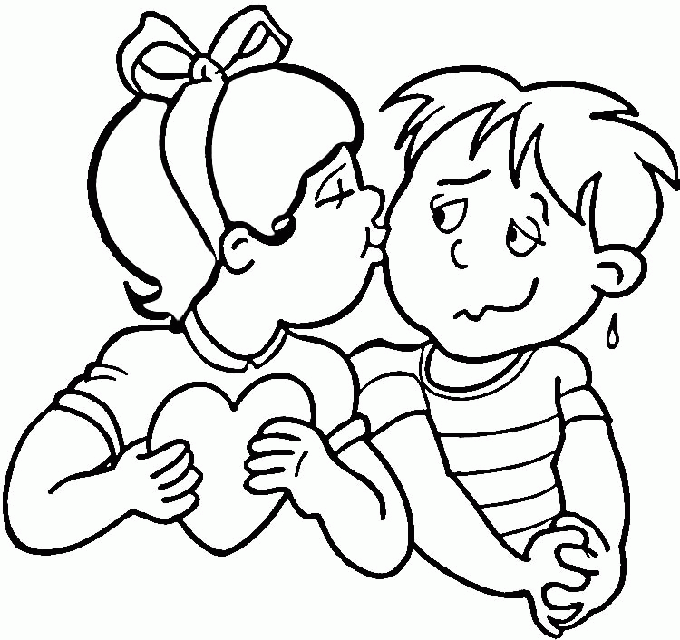 Kids Valentines - Valentines Day Coloring Pages : Coloring Pages 