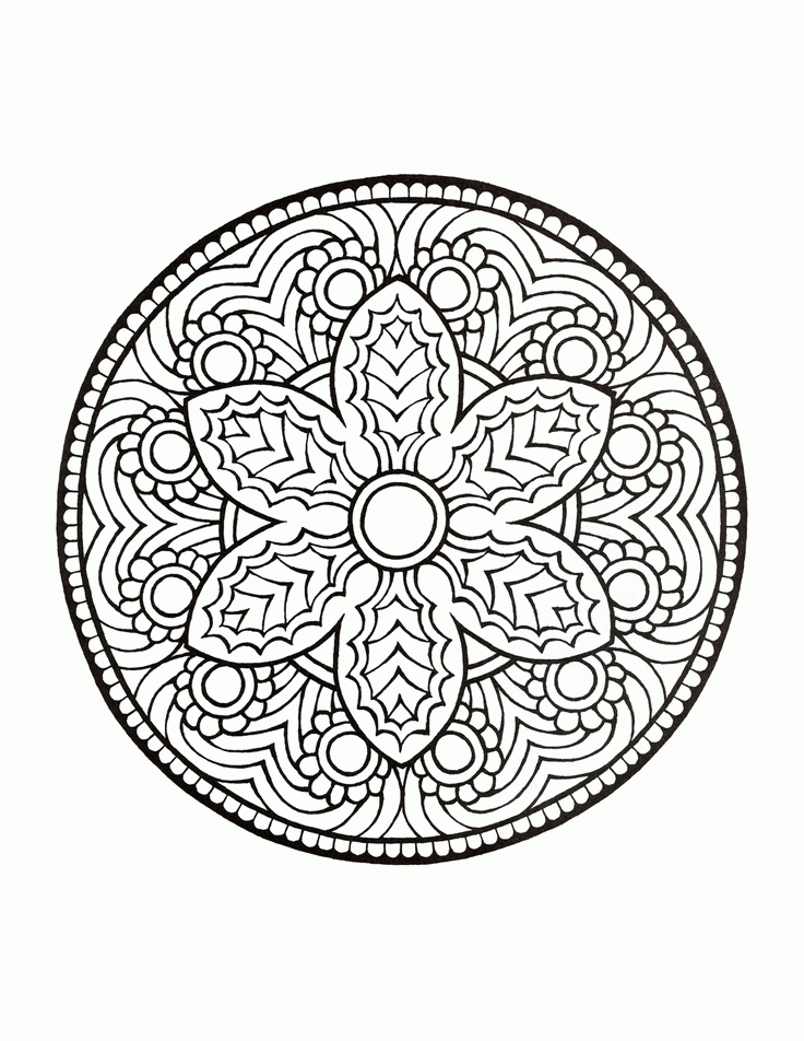 Mystical Mandala Coloring Book | Art: Mandalas