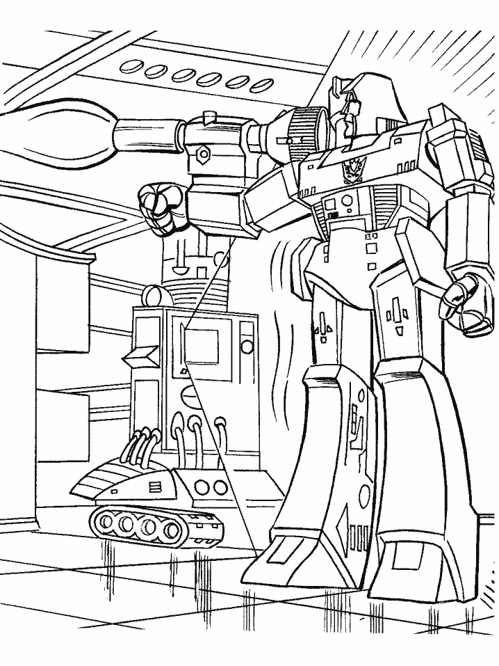 Transformers 11 Cartoons Coloring Pages & Coloring Book