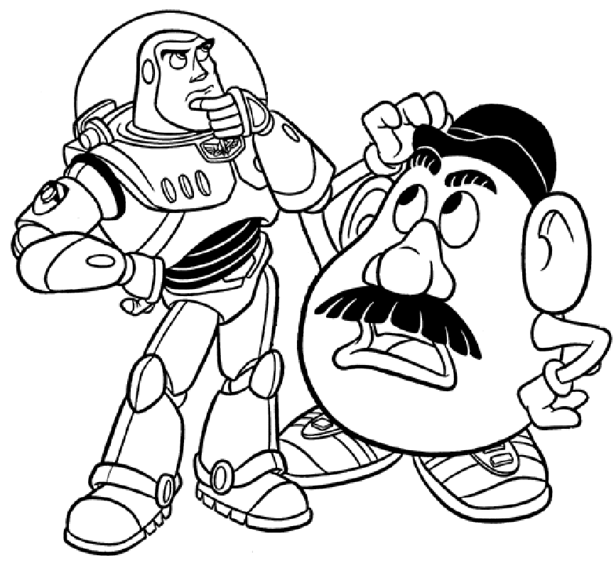 Toy Story Coloring Pages Coloring Home