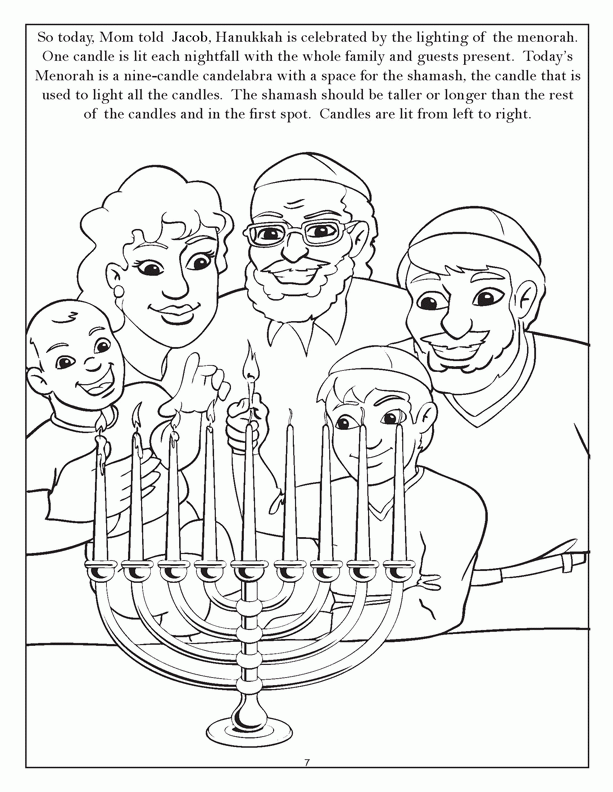 Hanukkah Coloring Pages | Coloring Pages