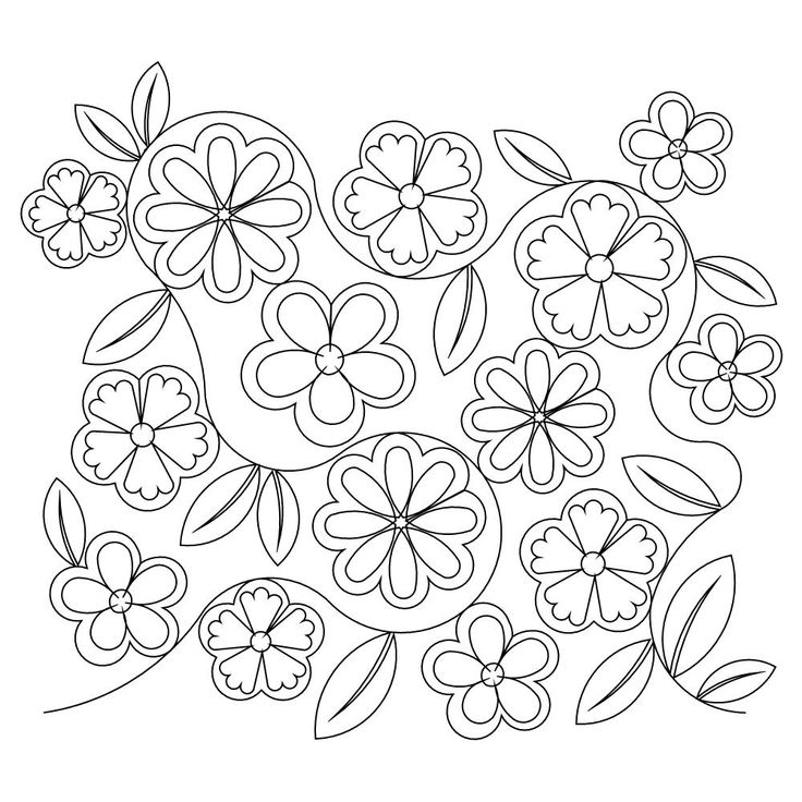Flower Garden - embroidery pattern | Embroidery