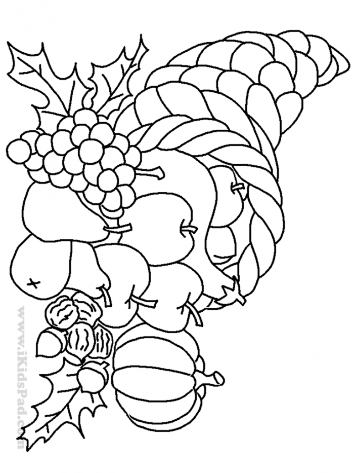 Free Printable Harvest Coloring Pages