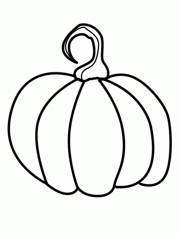 Fall Pumpkin Coloring Pages - Coloring Home
