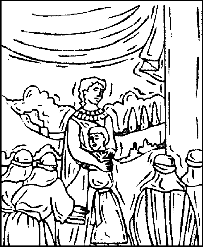 Joseph and His brothers Colouring Pages (page 2)