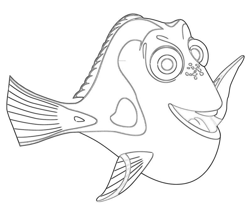 Dory Fish Drawing Images & Pictures - Becuo