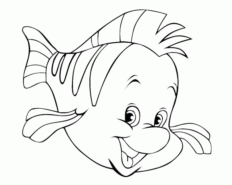 Cute Fish Coloring Pages - Coloring Home