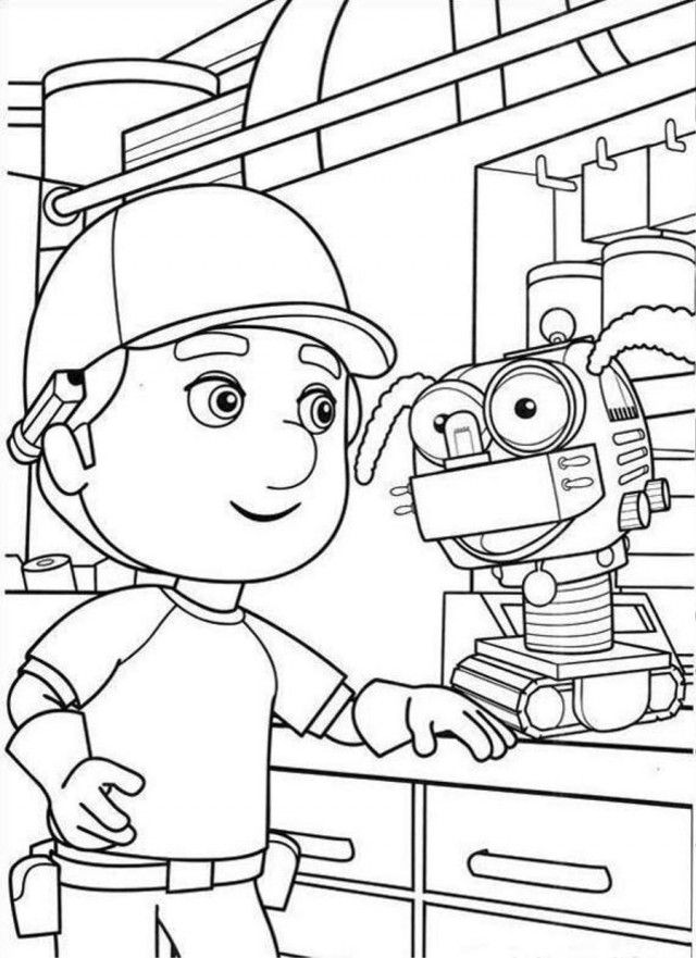 Handy Many Dog Robot Coloring Page Coloringplus 195596 ...