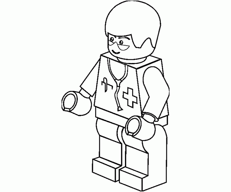 Lego Minifigures Coloring Pages Coloring Home