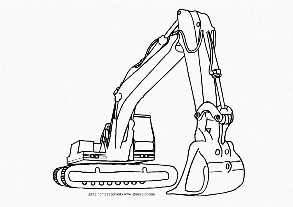 Construction Equipment Coloring Pages - Coloring Home