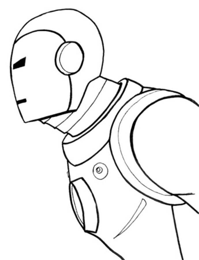 Iron Man Is Very Interesting And Very Good Coloring For Kids |Iron 