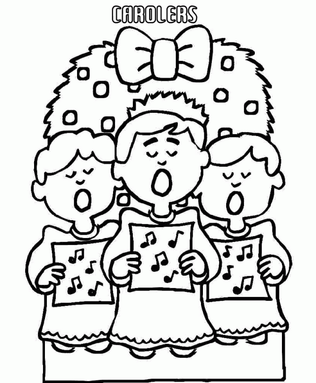 Christian Christmas Coloring Page - Coloring Home