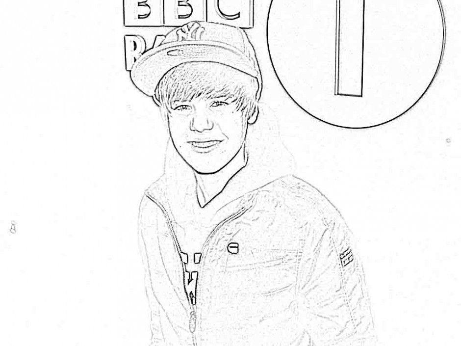 Justin Bieber Coloring Pages Coloring Pages To Print Justin 259211 