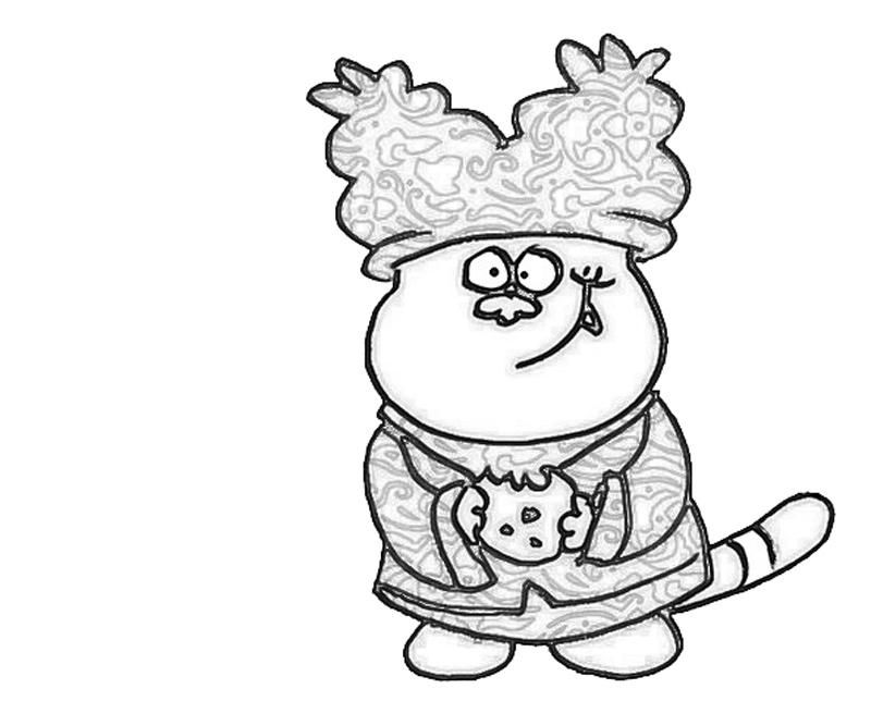 Chowder Coloring Page Coloring Home
