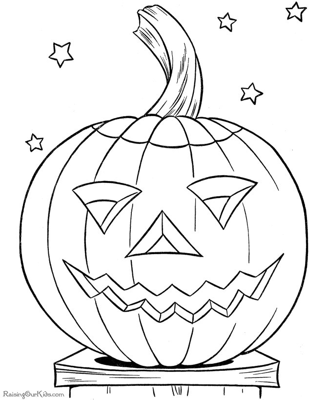 Halloween Emotions Coloring Sheets