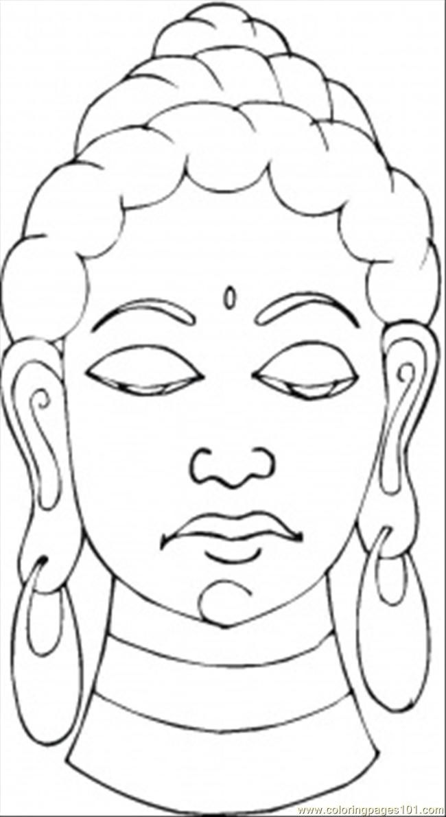 Coloring Pages Buddha (Other > Religions) - free printable 