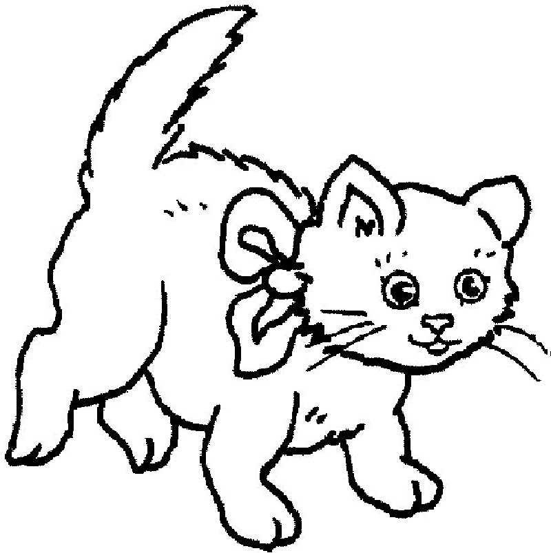 Baby Kitten Coloring Pages Home Cats 68 Free Printable Kittens