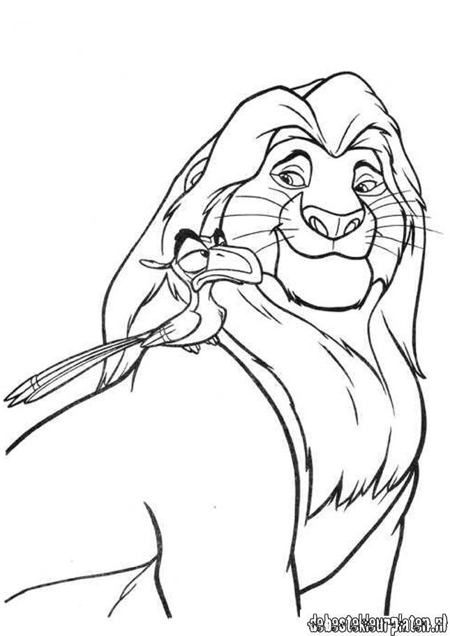 Lionking8 - Printable coloring pages