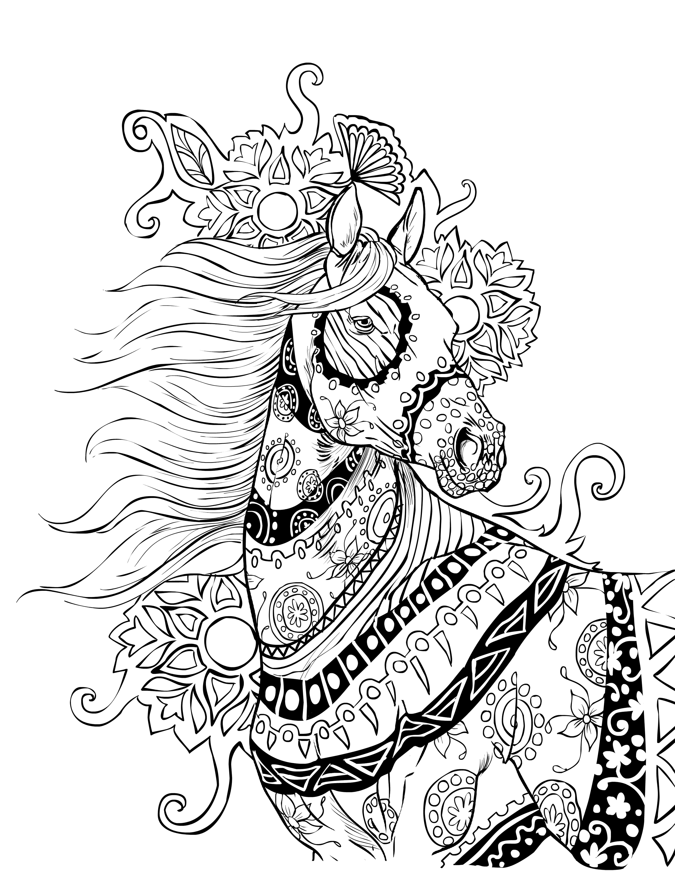 Intricate Coloring Pages For Adults Coloring Home