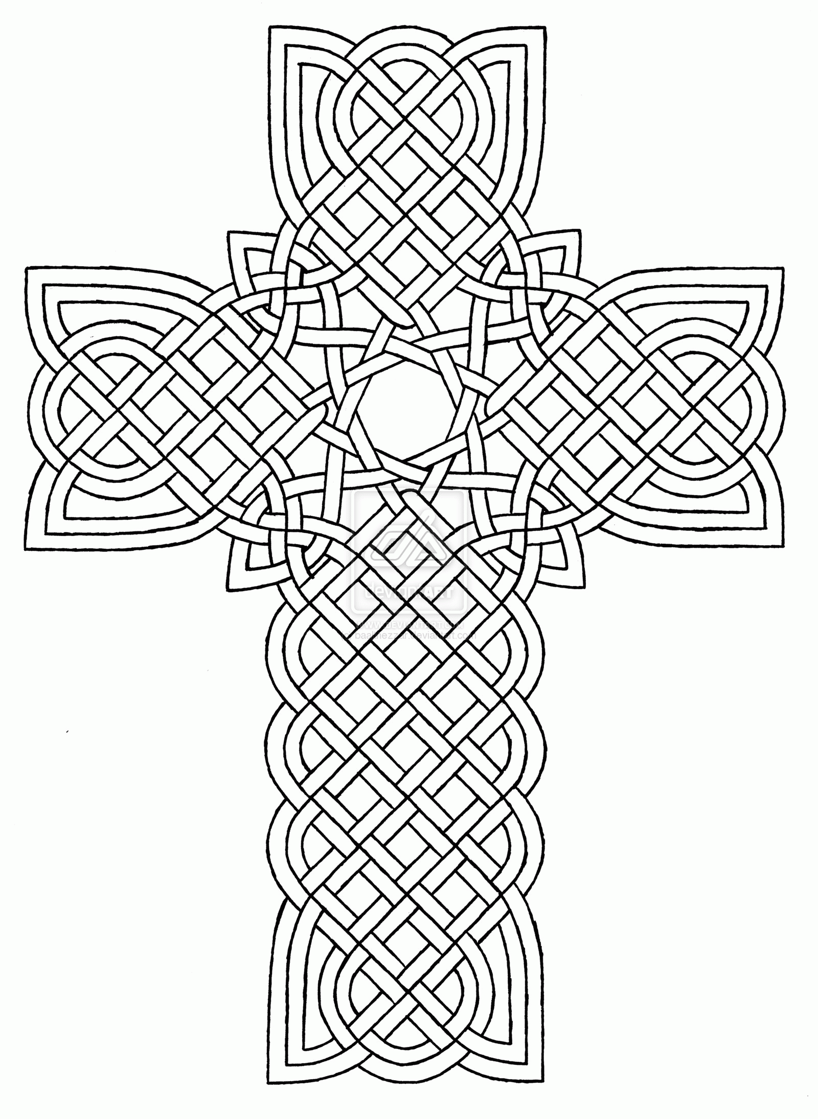 137 Cute Printable Celtic Coloring Pages 