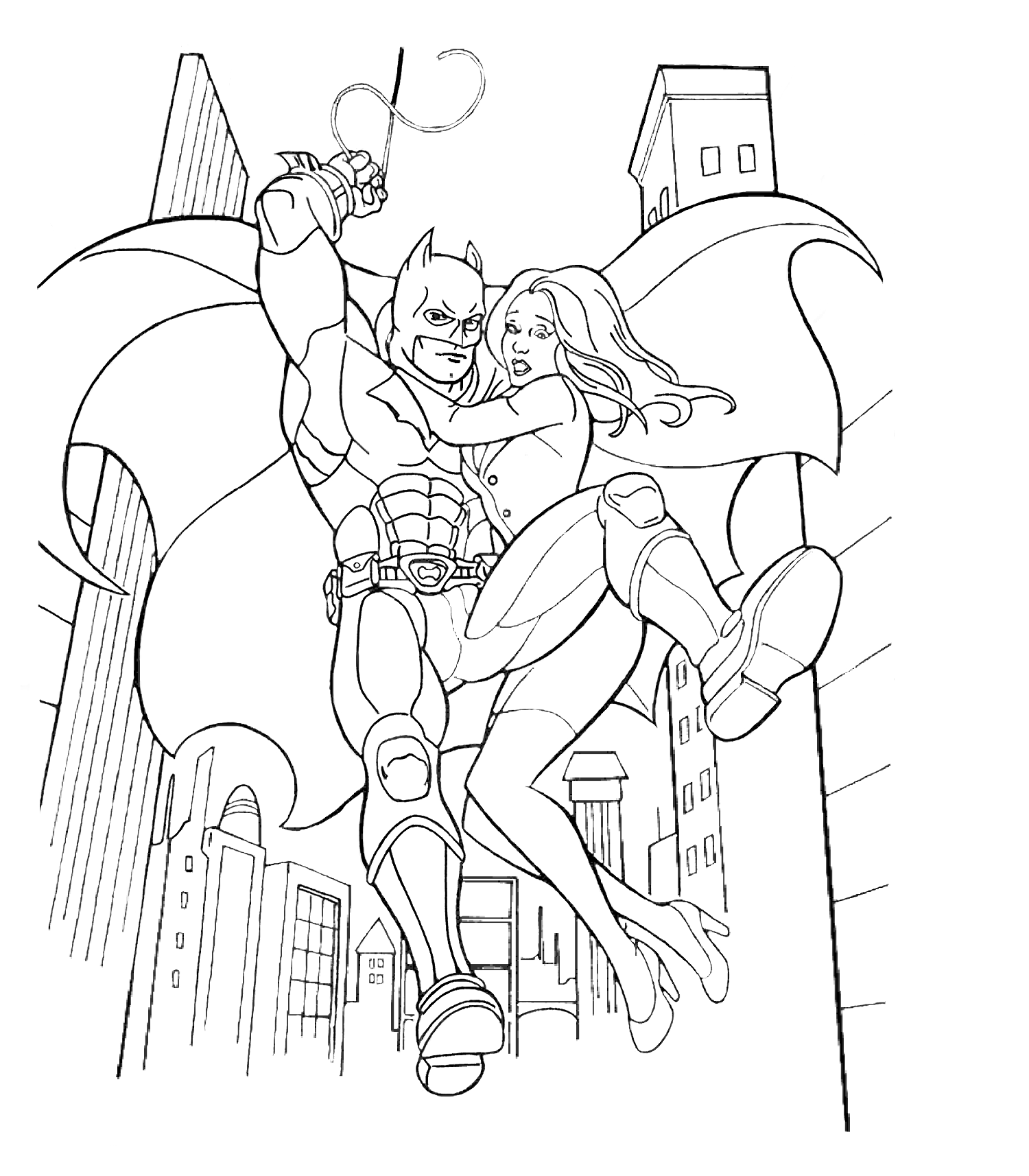 Batman Dark Knight Coloring Pages Coloring Home