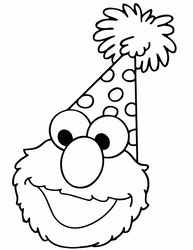 Craftsmanship Elmo Coloring Pages Print Elmo Pictures To Color At ...