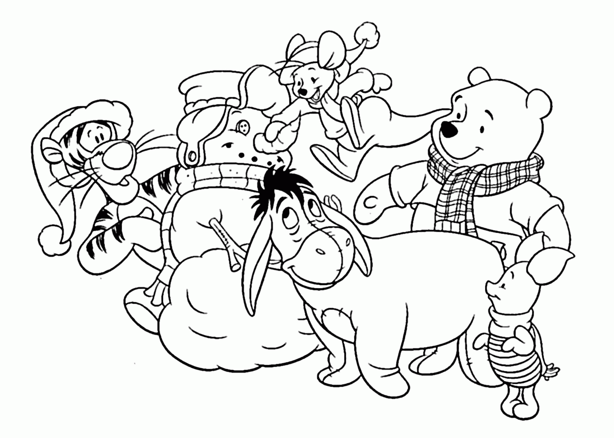 Happy Holidays Coloring Page - Coloring Home