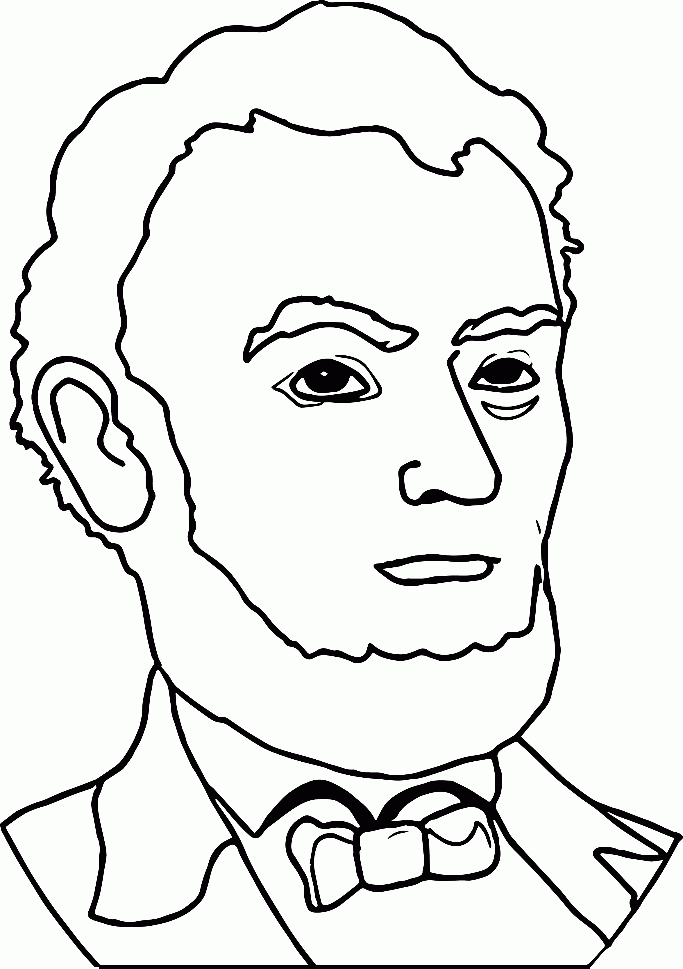 Abraham Lincoln Coloring Pages Free - Food Ideas