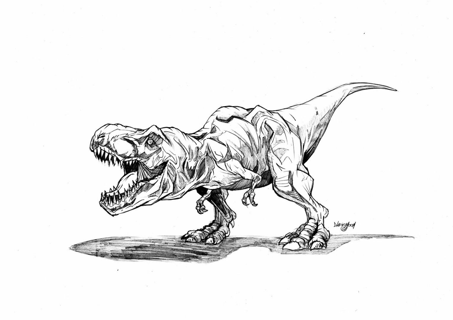 Jurassic Park Coloring Page - Coloring Home
