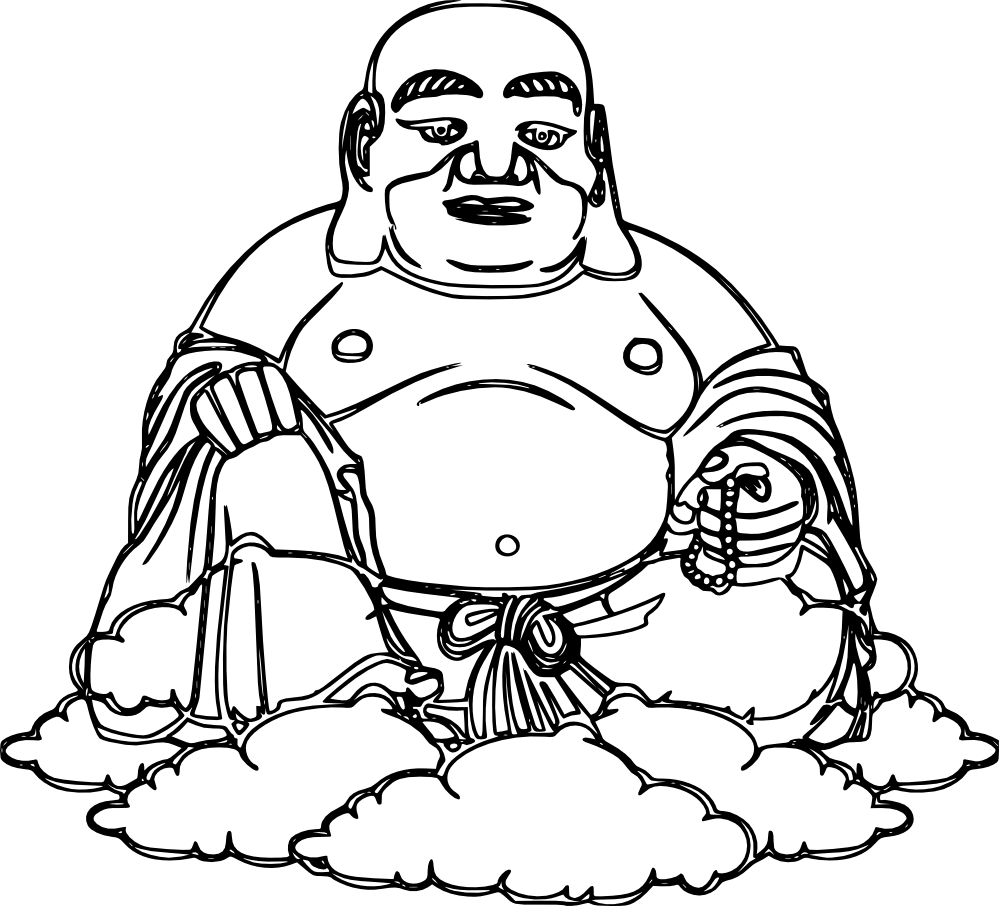 Buddha Coloring Pages - ClipArt Best